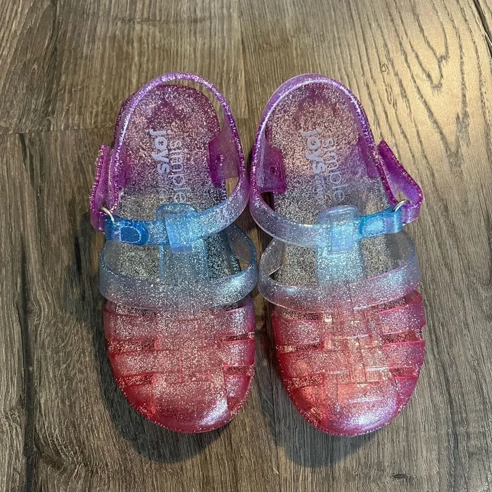 Simple Joys by Carter's Toddlers' Kimmie Nora Jelly Sandal Size 9
